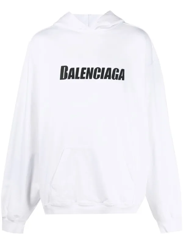 Balenciaga destroyed-hem Denim Shirt - Farfetch