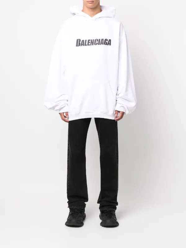 Balenciaga バレンシアガ ダメージ パーカー - FARFETCH