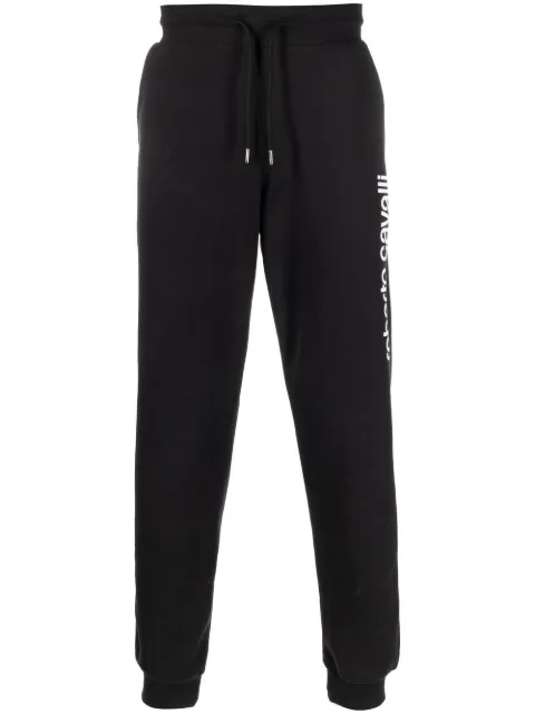 Roberto Cavalli logo-print track pants