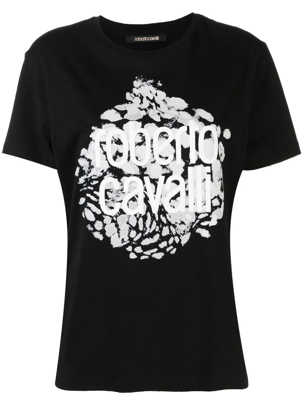 

Roberto Cavalli logo-print short-sleeved T-shirt - Black