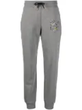 Roberto Cavalli logo-print track pants - Grey