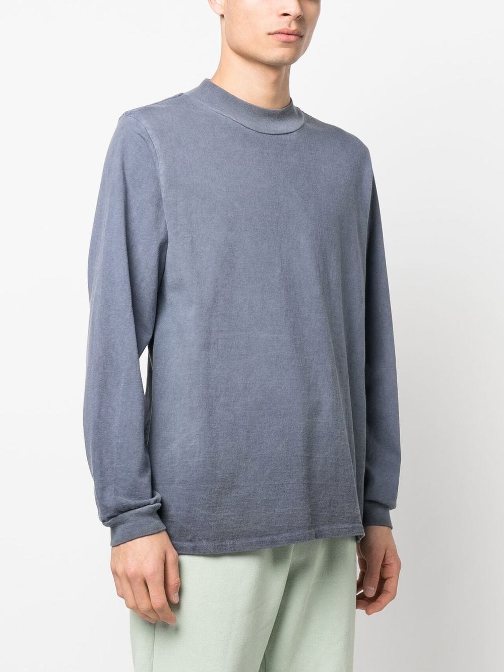 Les Tien mock-neck long-sleeved T-shirt - Farfetch