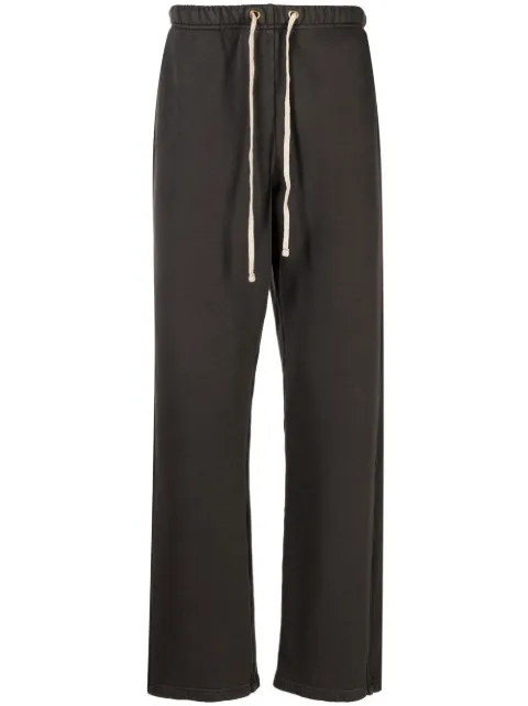 drawstring-fastening waist trousers