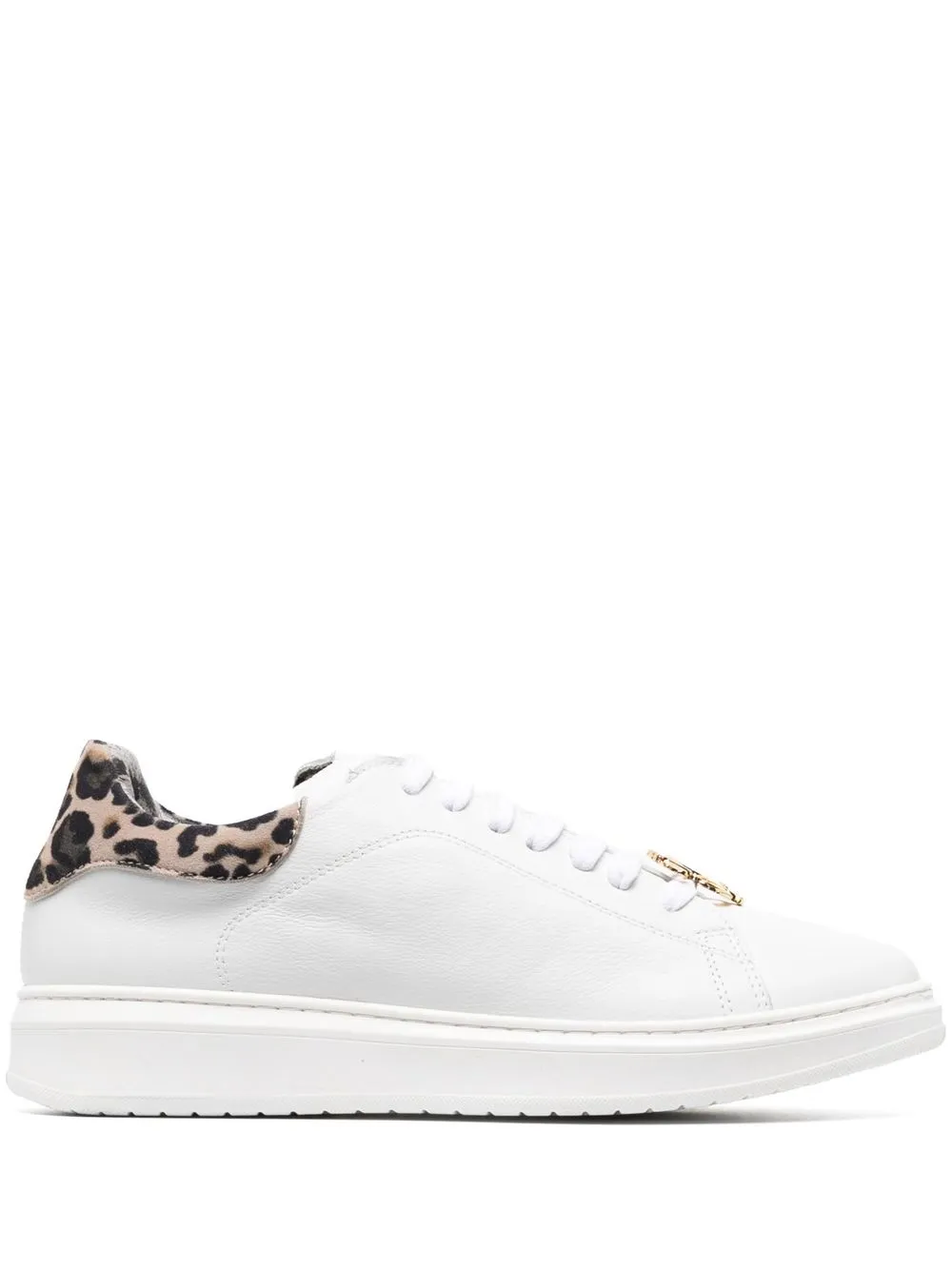 

Roberto Cavalli logo-plaque sneakers - White