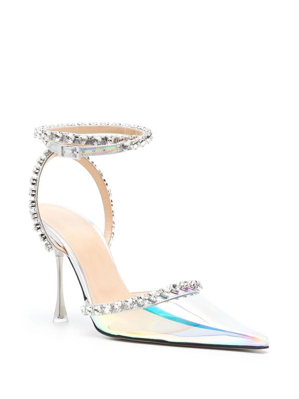 MACH & MACH Audrey crystal-embellished Pumps - Farfetch