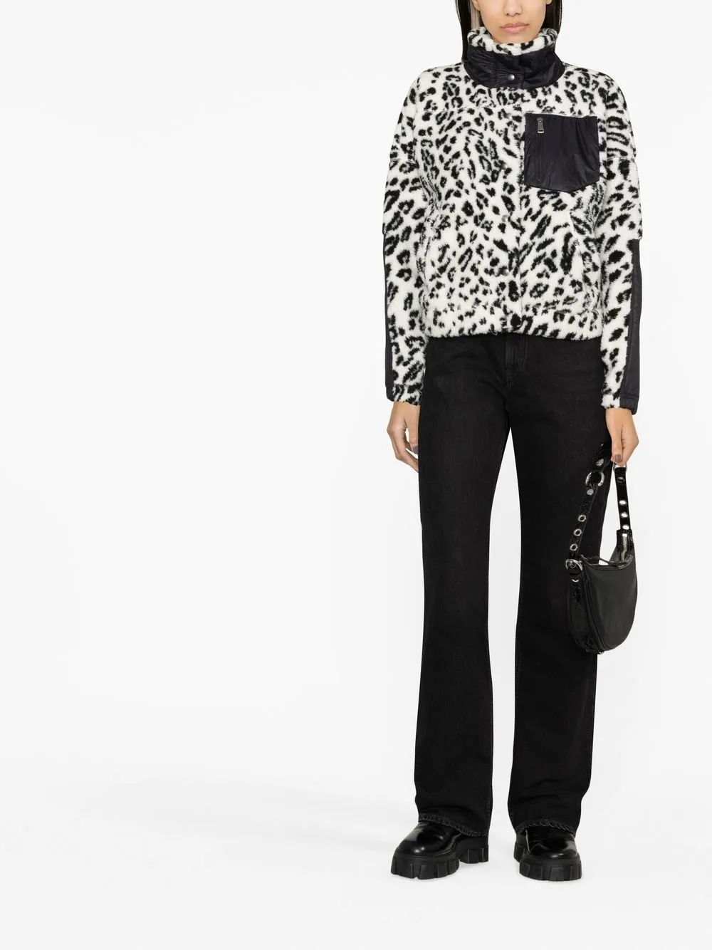 Polo Ralph Lauren Jack met luipaardprint - Zwart