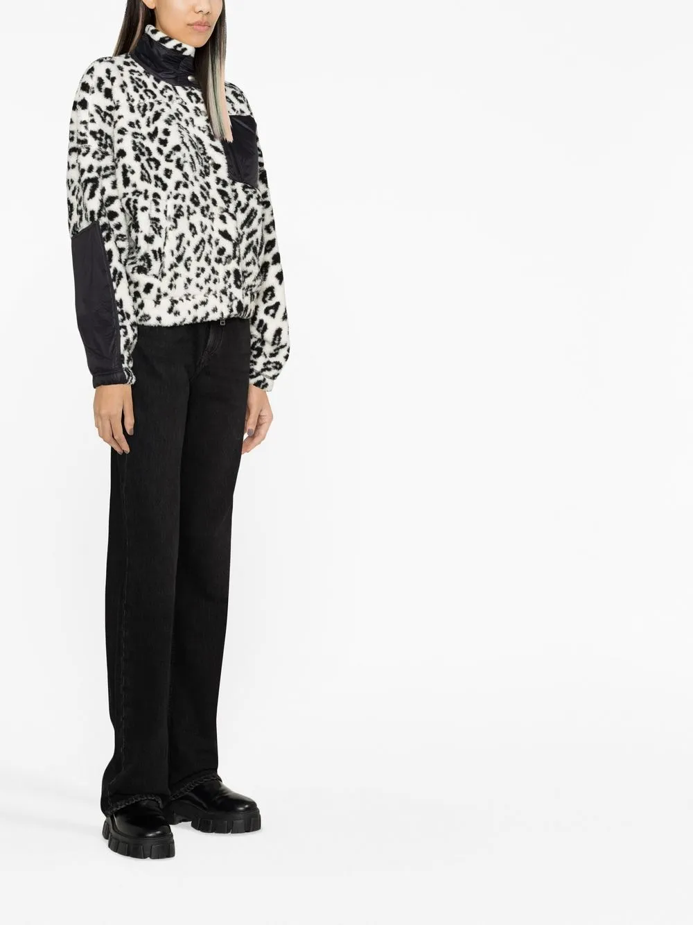 Polo Ralph Lauren leopard print Fleece Jacket Farfetch