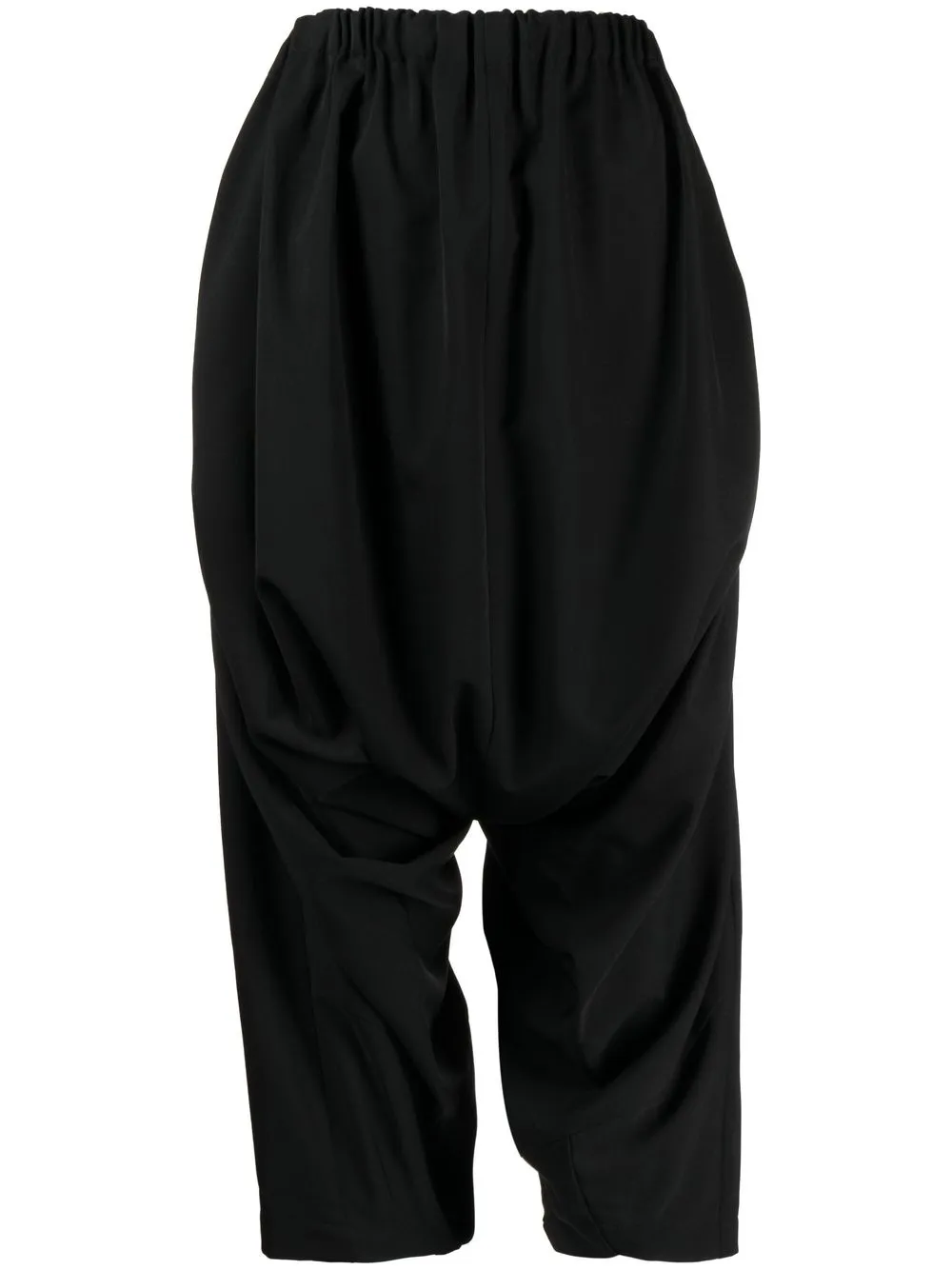 

Comme des Garçons TAO draped drop-crotch trousers - Black