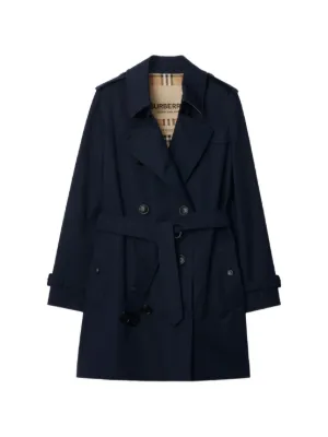 Burberry チェック トレンチコート | ニュートラル | FARFETCH JP