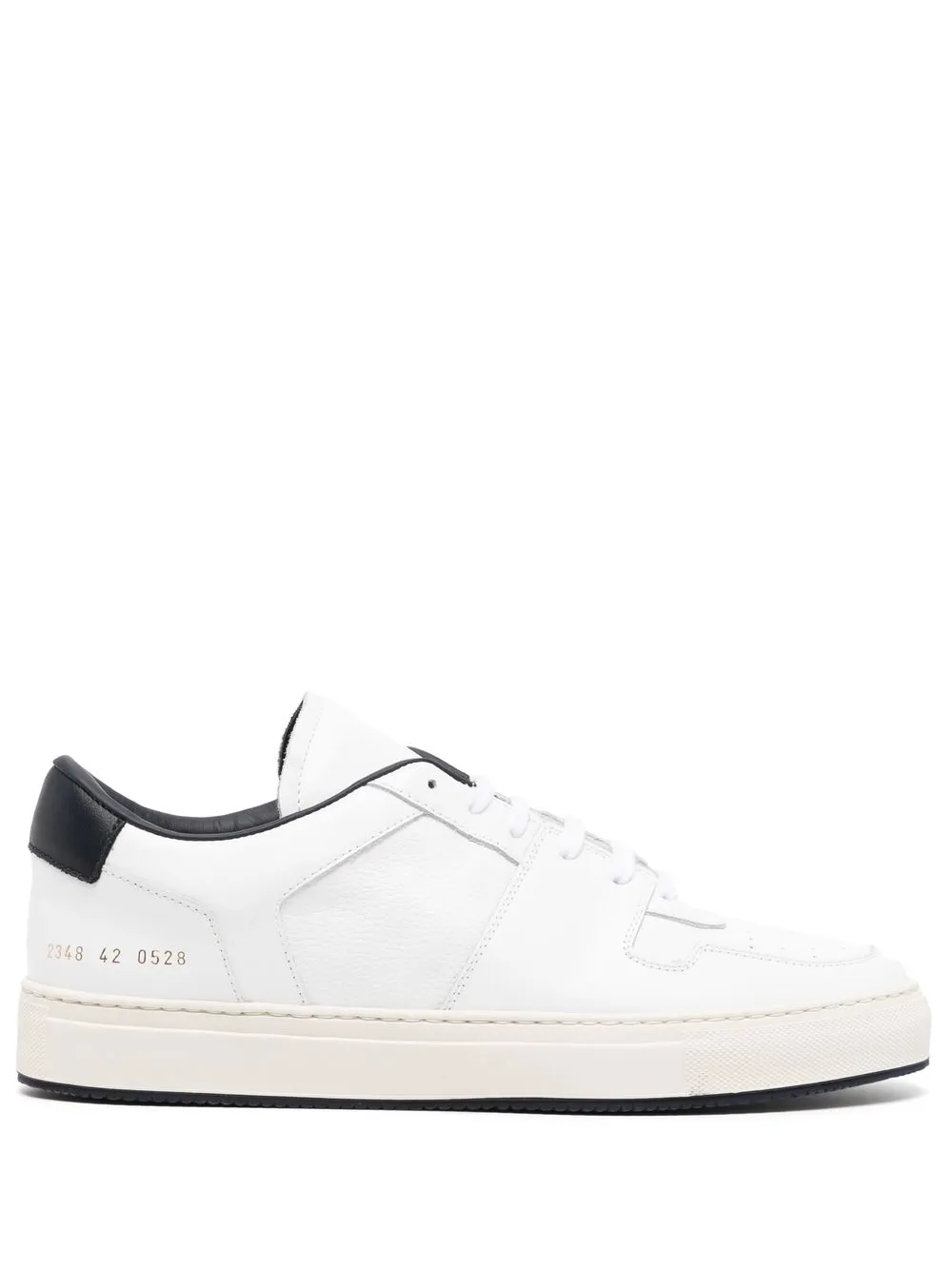 

Common Projects leather low-top sneakers - White