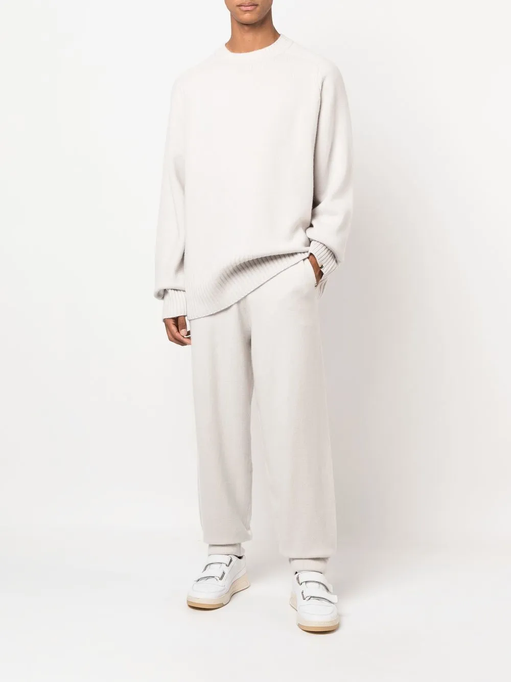 extreme cashmere slouchy cashmere trousers | Sweatpants | Image 2