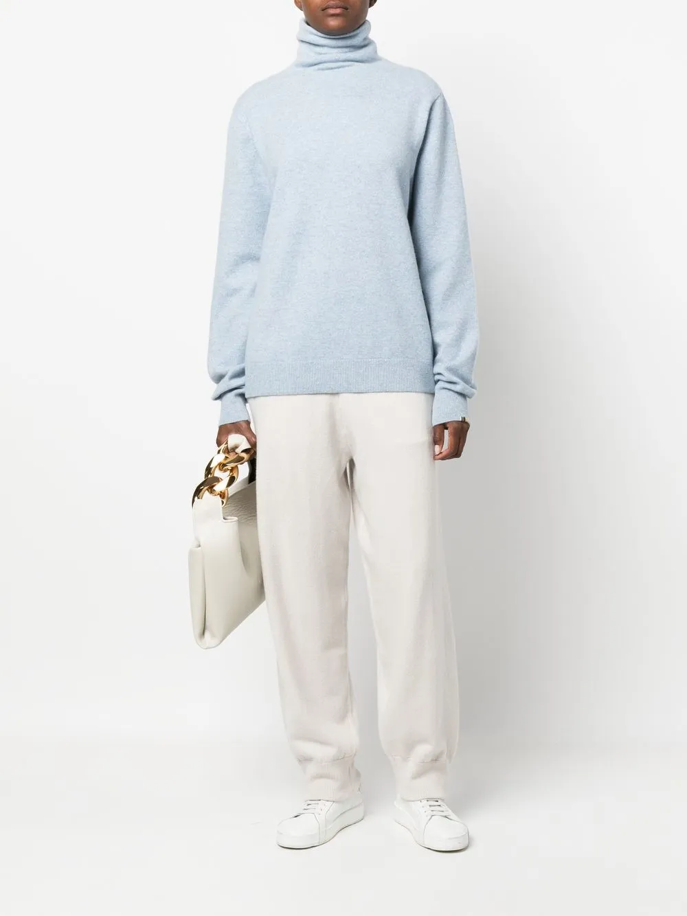 Extreme Cashmere Slouchy Cashmere Trousers In Grey