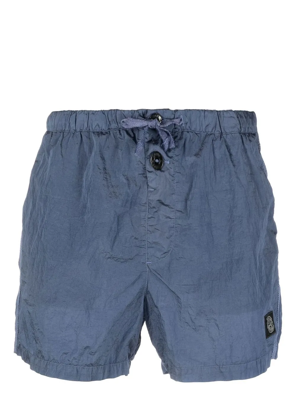 

Stone Island shorts de playa con parche del logo - Azul