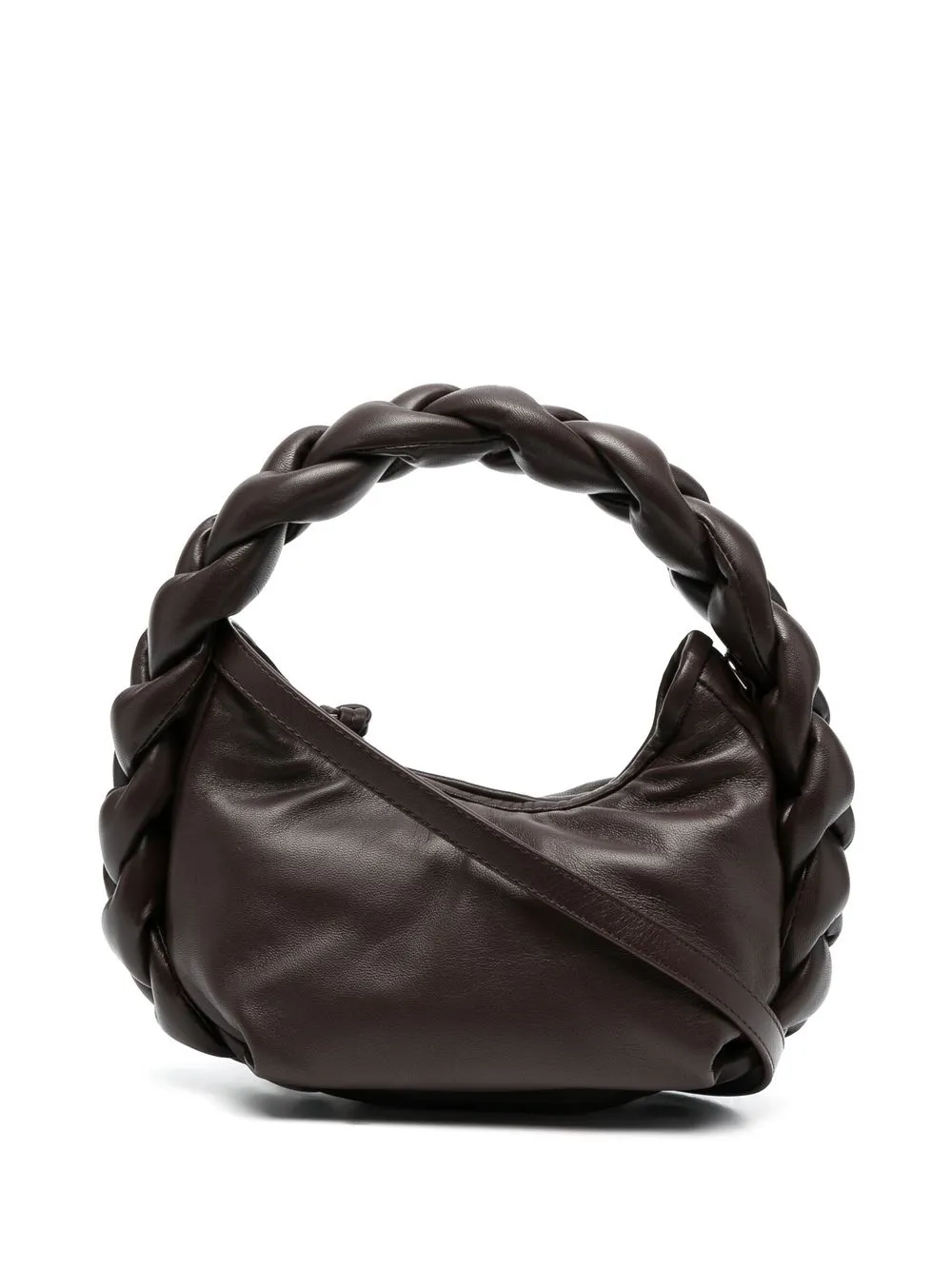 

Hereu braid handle tote bag - Brown