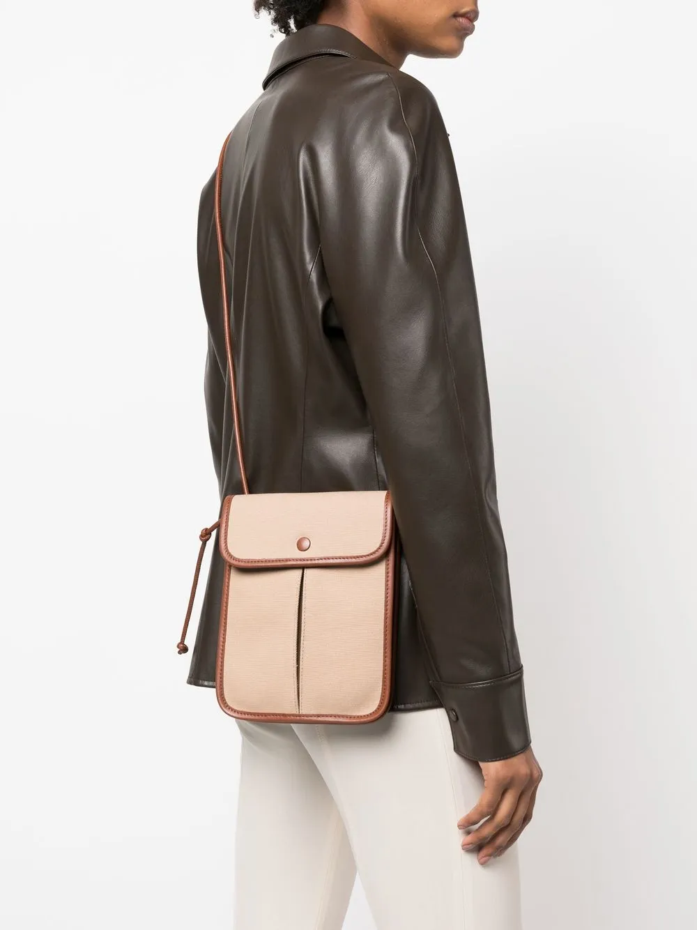 Hereu leathertrim Crossbody Bag Farfetch