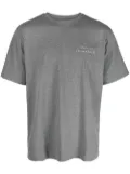 Throwback. logo-print T-shirt - Grey