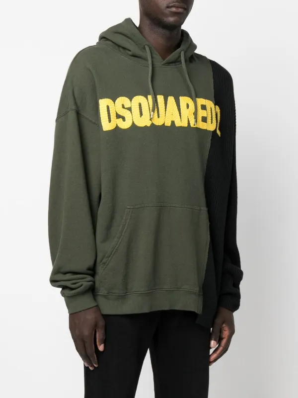 Dsquared2 ディースクエアード パッチワーク パーカー - FARFETCH