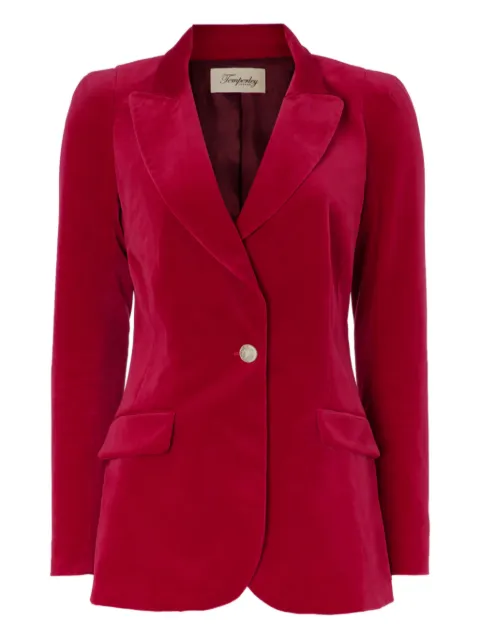Temperley London velvet blazer