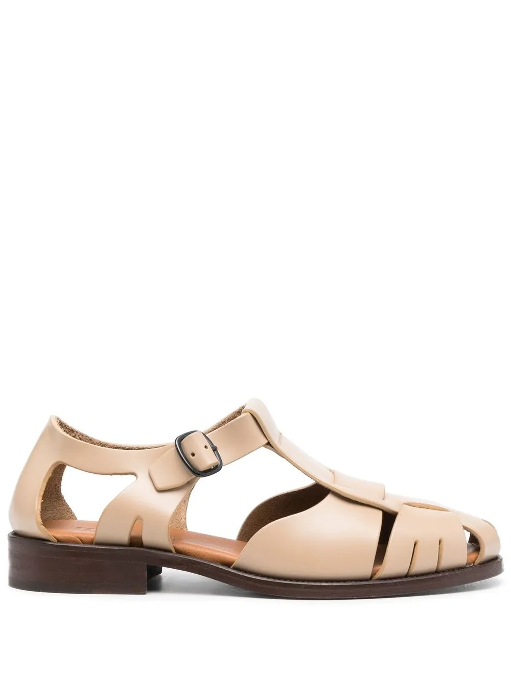 

Hereu buckle-fastening cut-out sandals - Neutrals