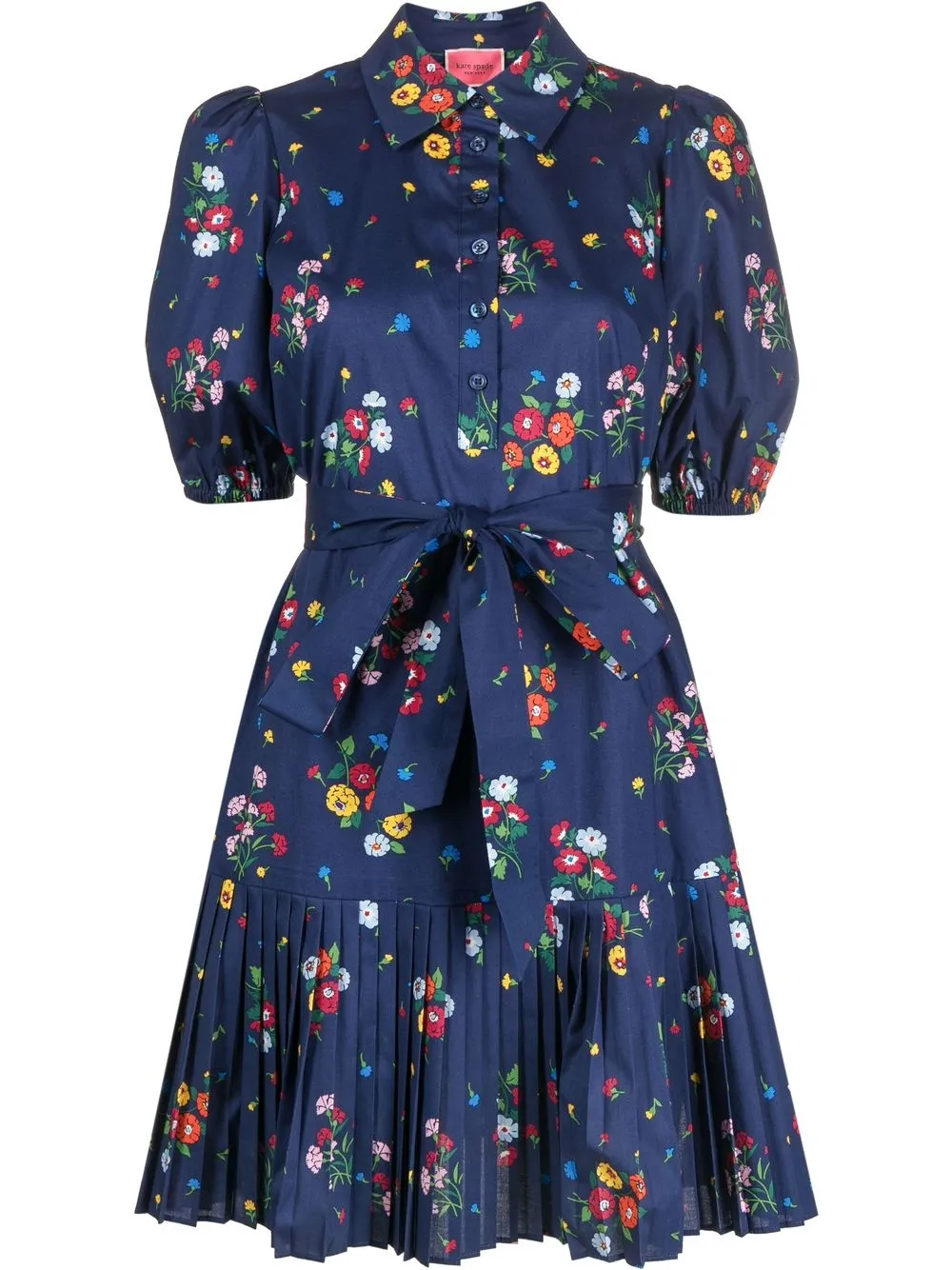 

Kate Spade vestido con estampado floral - Azul