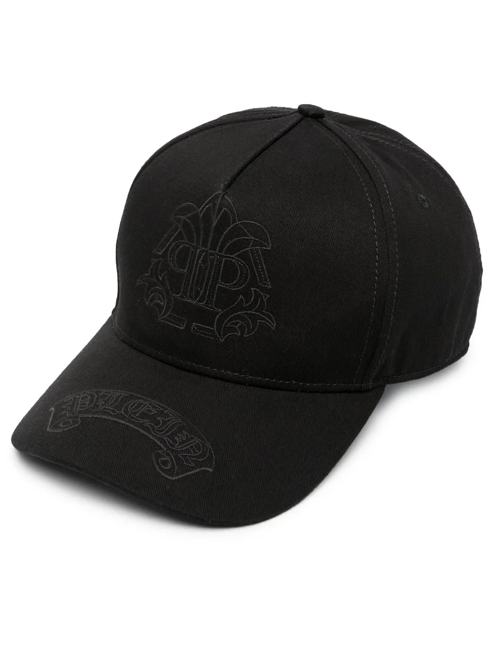 

Philipp Plein embroidered-logo detail baseball cap - Black