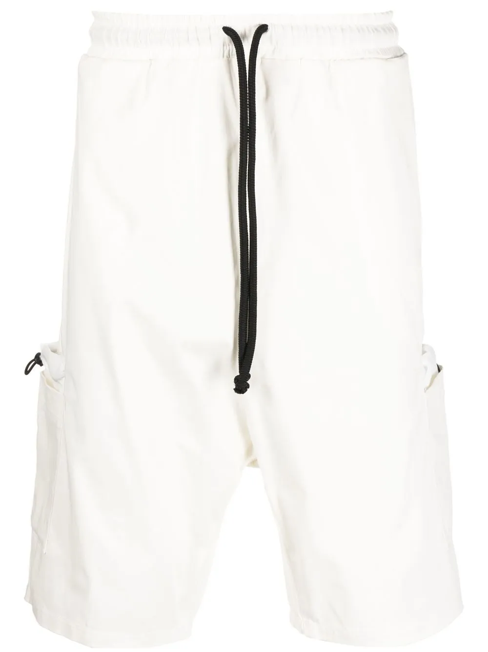 

Alchemy bermudas drop crotch con cordones - Blanco