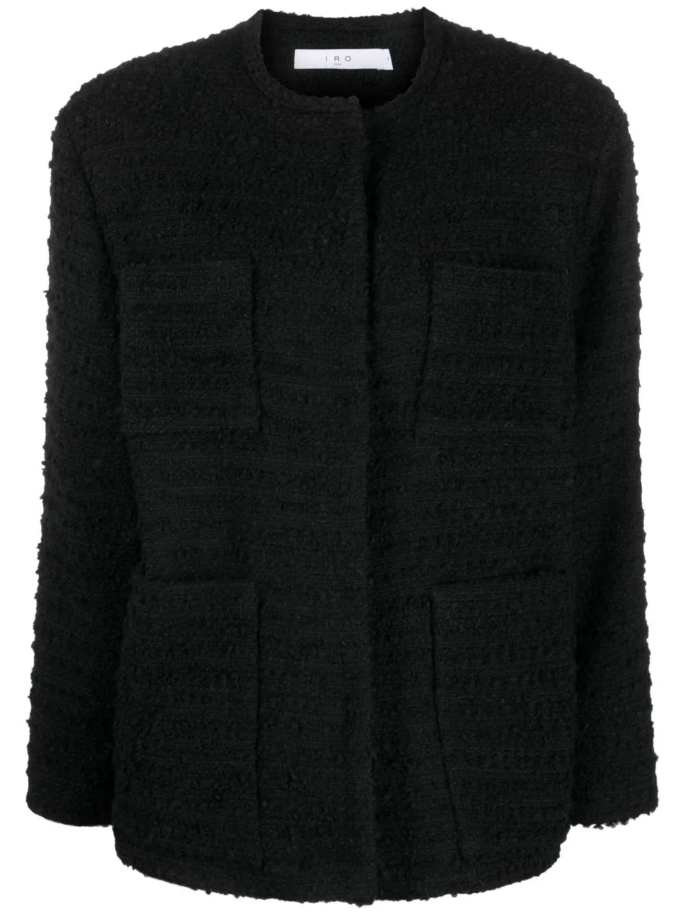 

IRO Fina oversize tweed jacket - Black