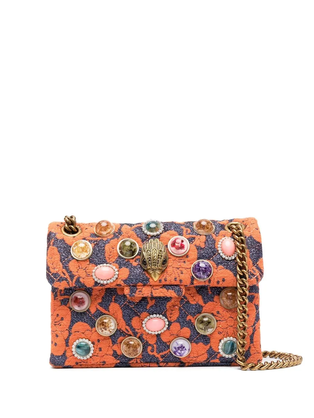 

Kurt Geiger London bolsa de hombro con estampado abstracto - Naranja