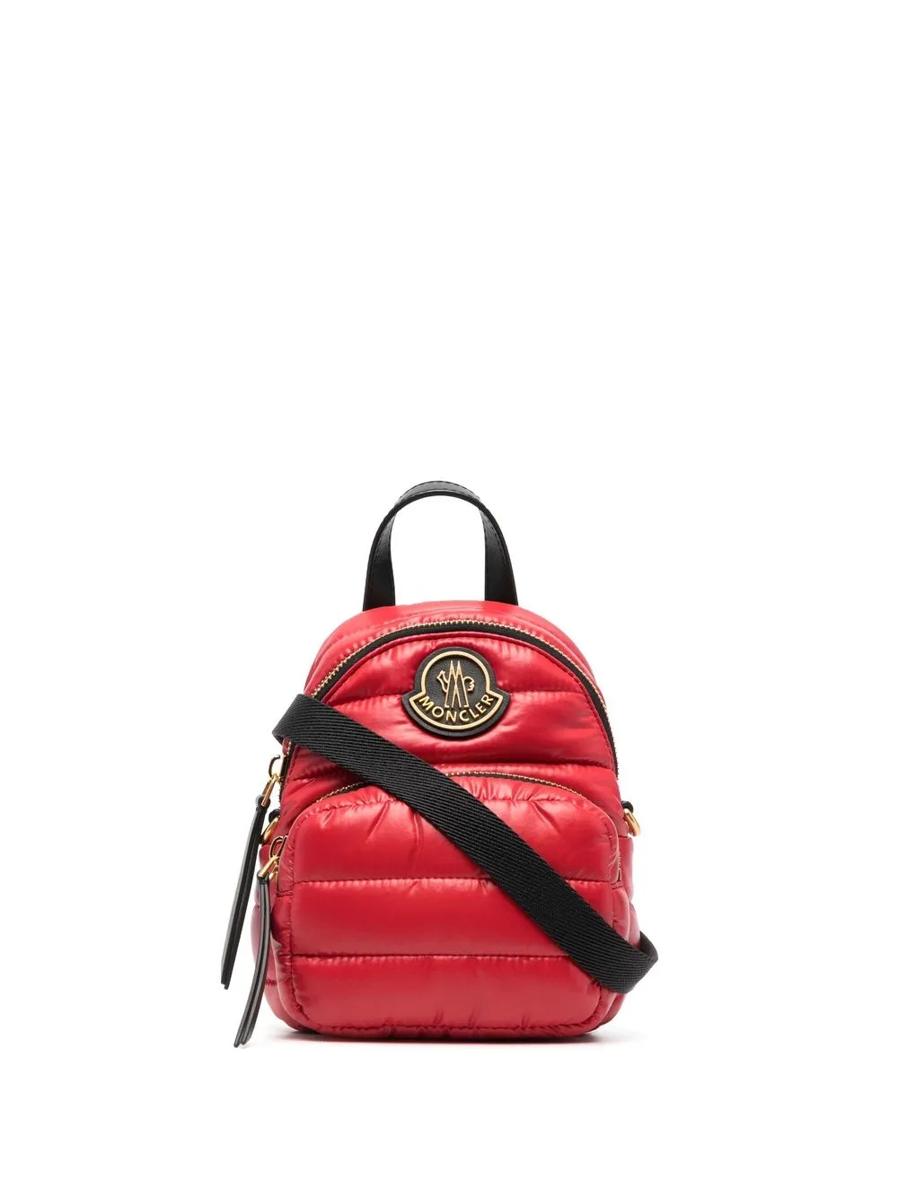 

Moncler bolsa de hombro con parche del logo - Rojo