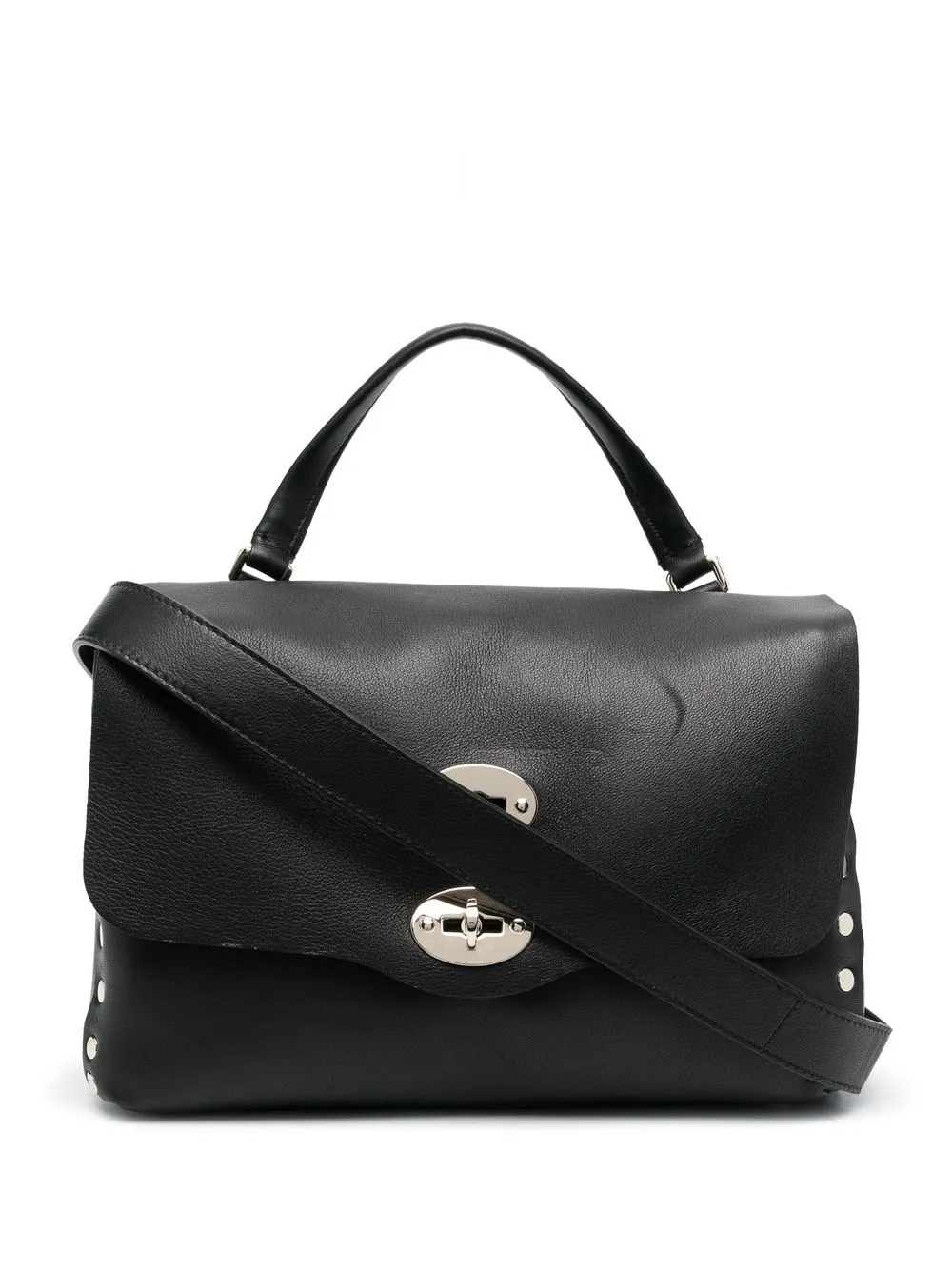 

Zanellato Postina studded tote bag - Black