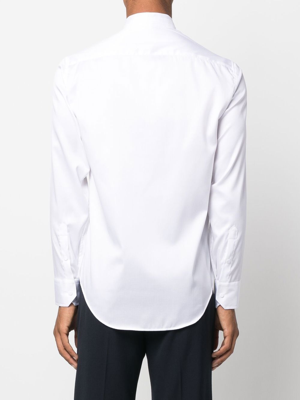 Emporio Armani band-collar Shirt - Farfetch