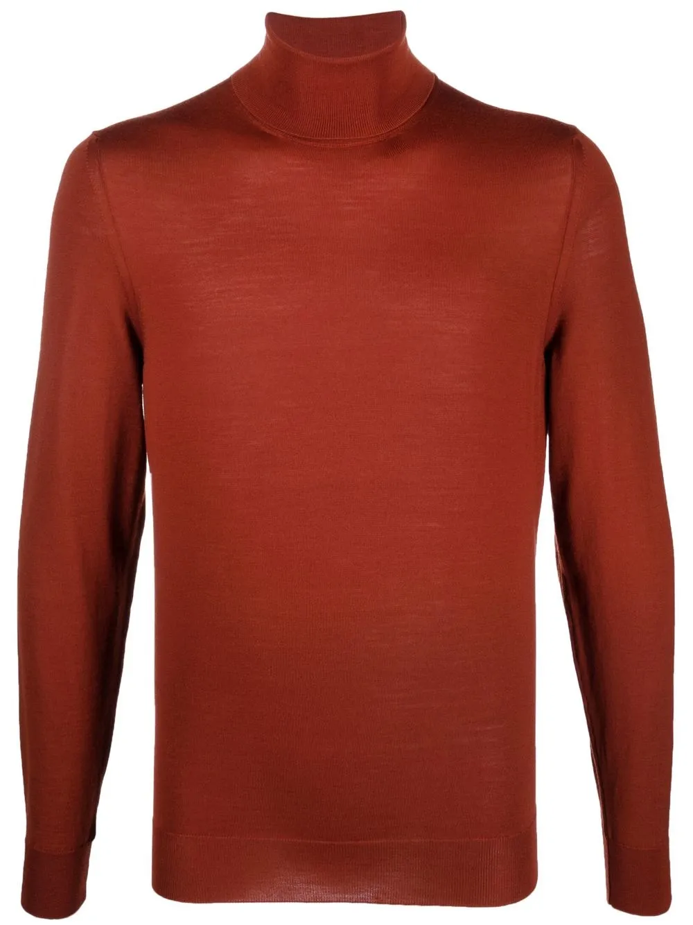 

Drumohr suéter tejido con cuello vuelto - Rojo