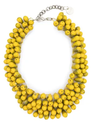 Collana di perline Farfetch Donna Accessori Gioielli Collane Giallo 