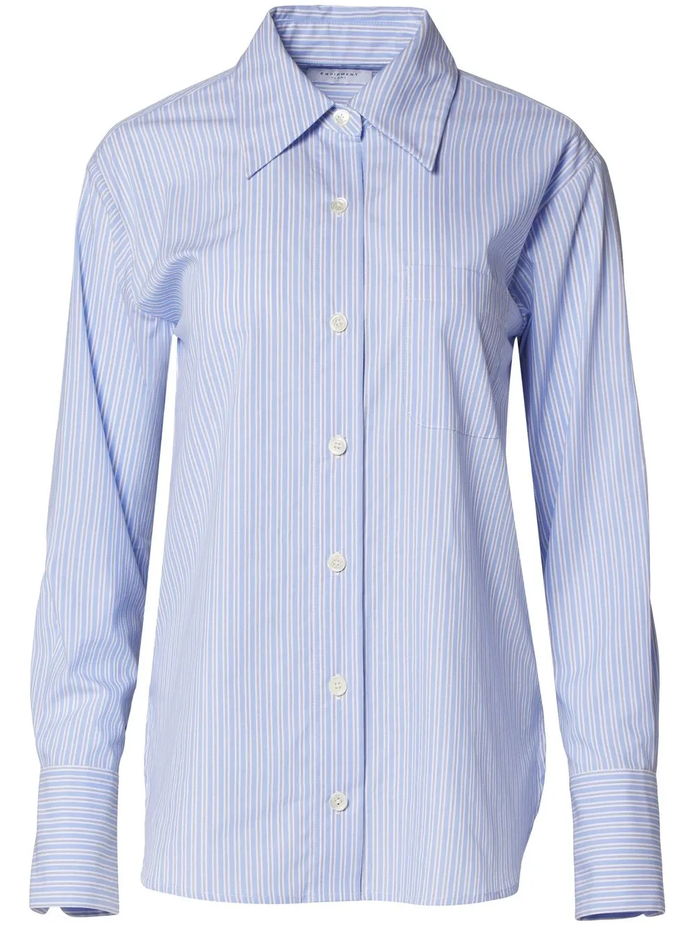 

Equipment striped long-sleeve shirt - Blue