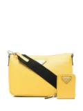 Prada Saffiano-leather crossbody bag - Yellow