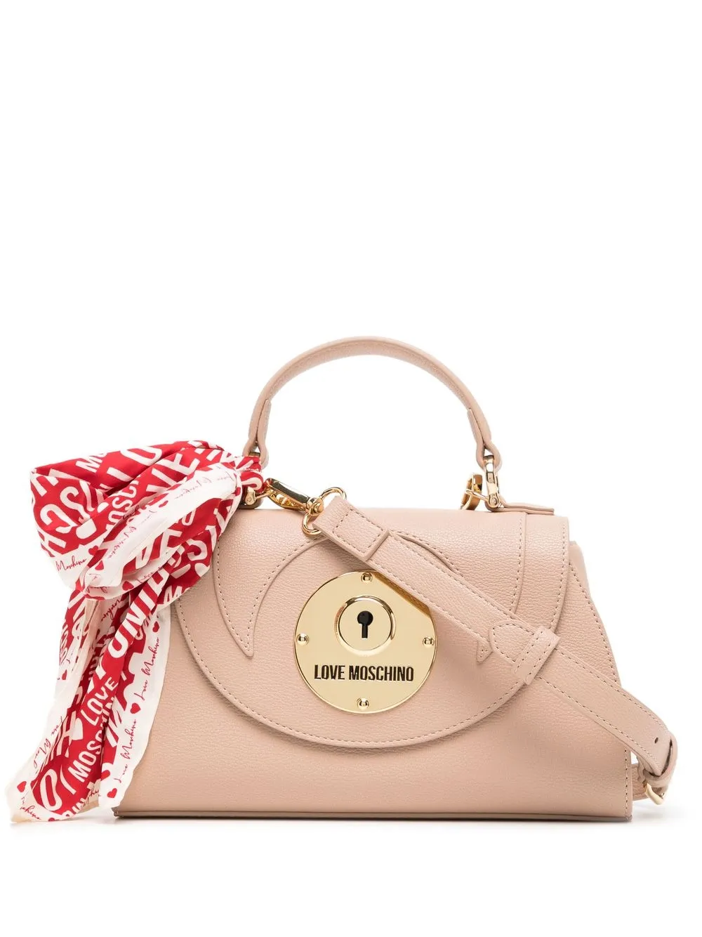 

Love Moschino bolsa de hombro Scarf and Lock - Neutro