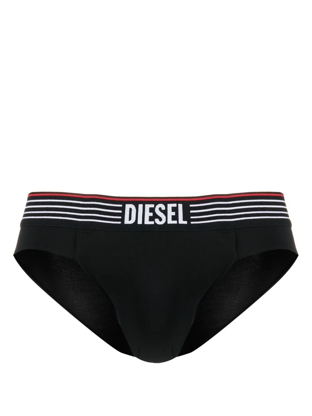 

Diesel logo-trim briefs - Black