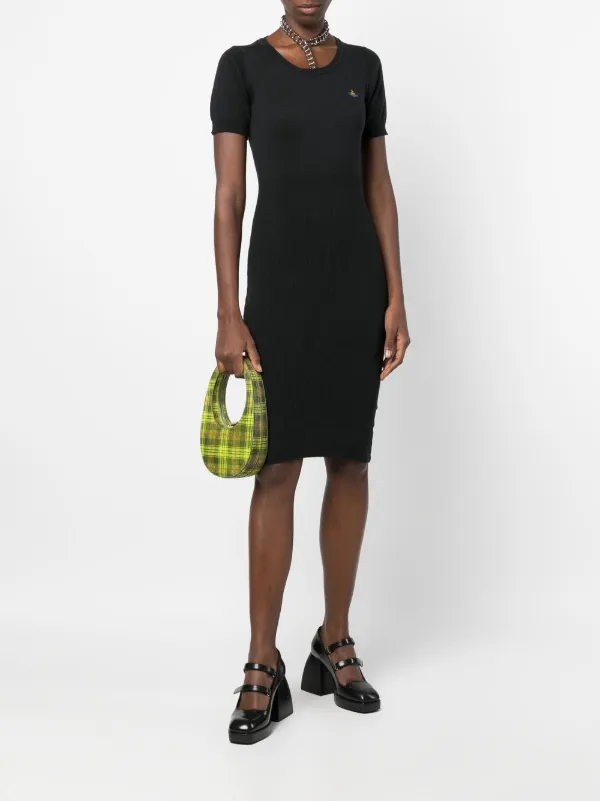 VIVIENNE WESTWOOD オーブ セーター ドレス Vivienne Westwood Orb ニットドレス | ブラック | FARFETCH JP