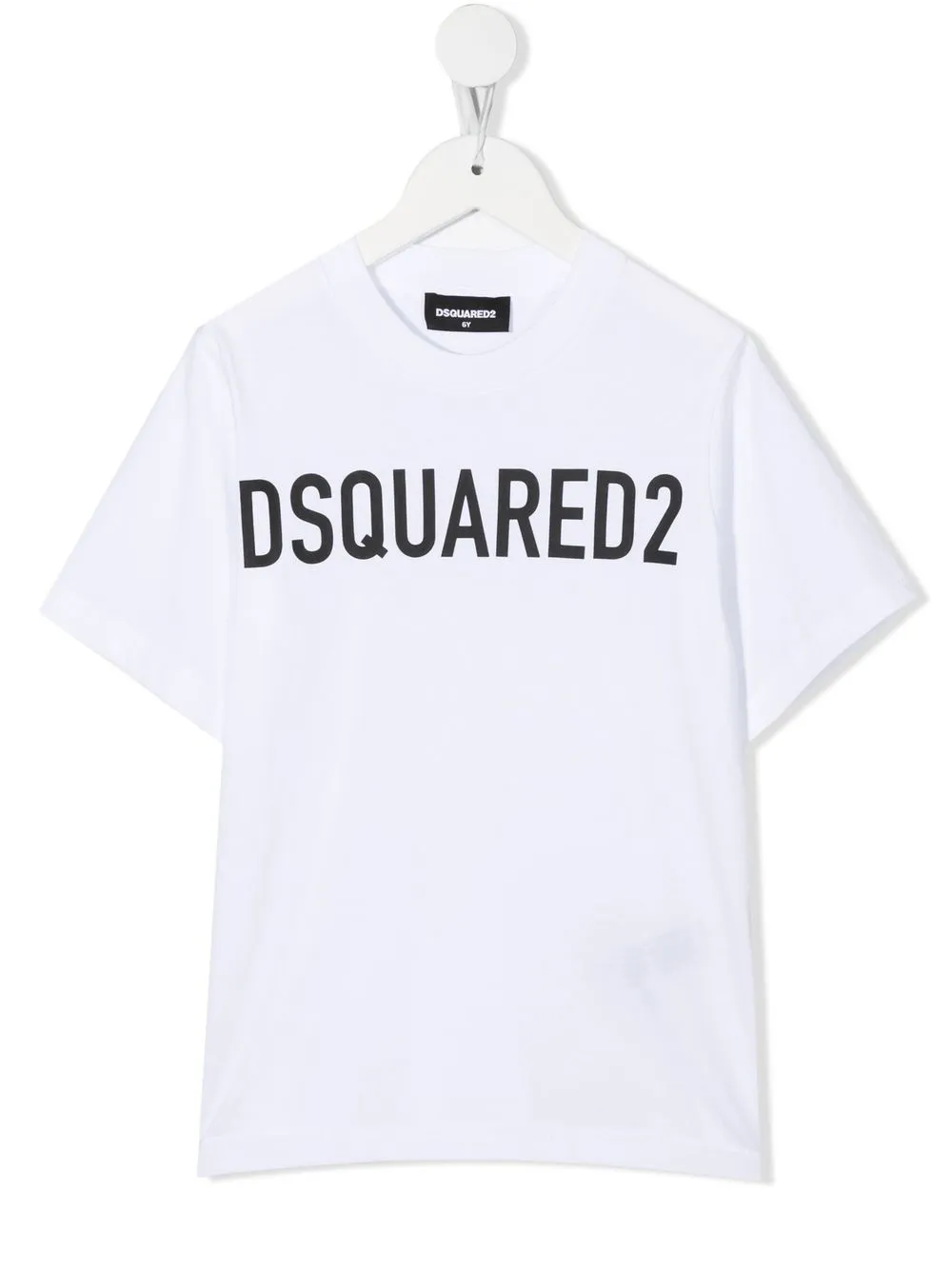 

Dsquared2 Kids playera con logo estampado - Blanco