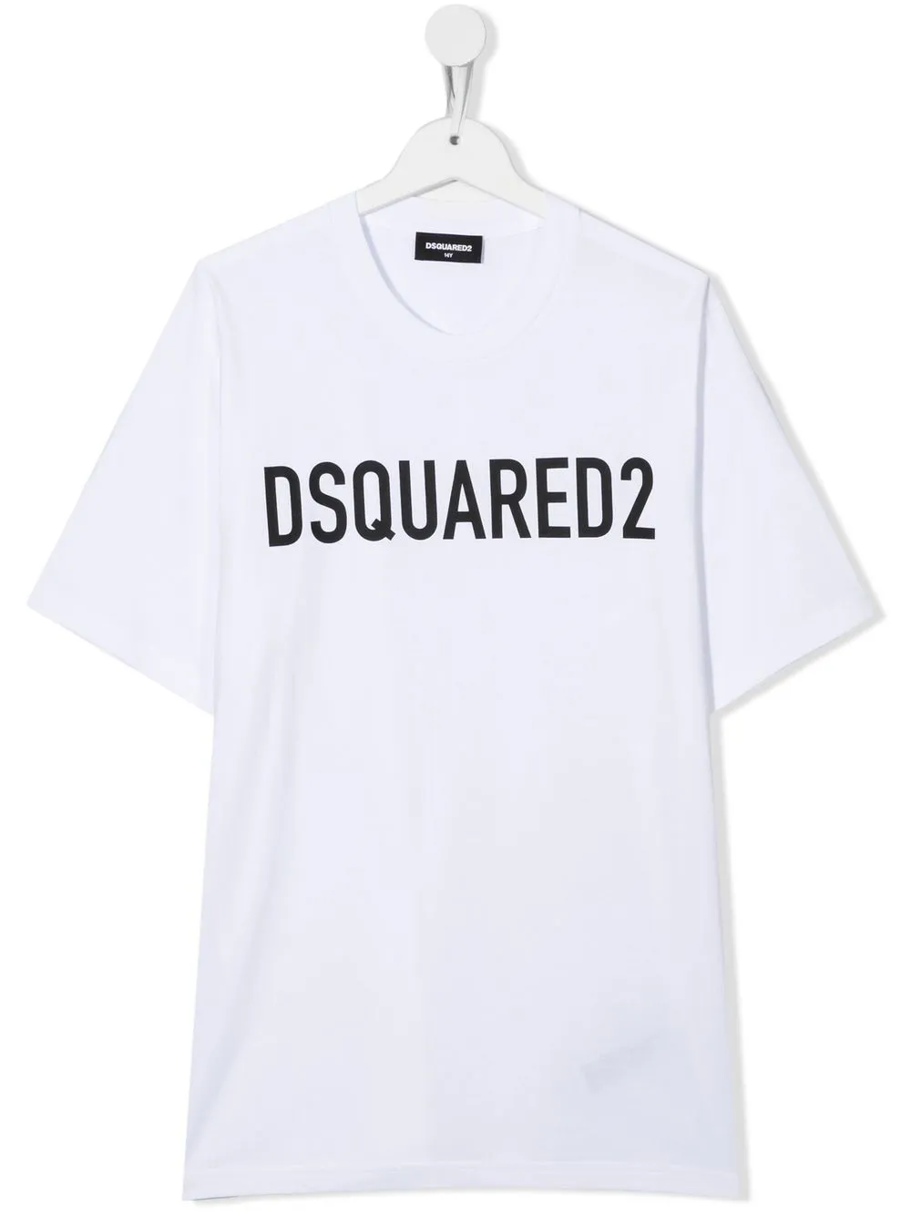 

Dsquared2 Kids playera con logo estampado - Blanco