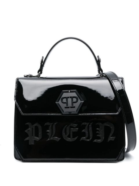 Philipp Plein Superheroin patent-leather tote bag Women