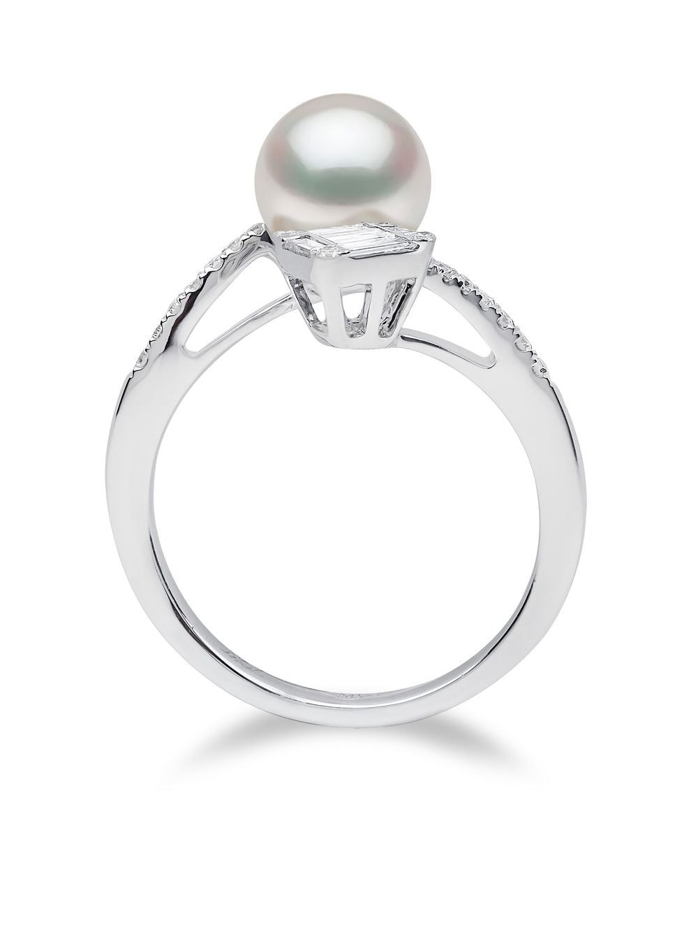 Image 2 of Yoko London 18kt white gold Starlight pearl and diamond ring