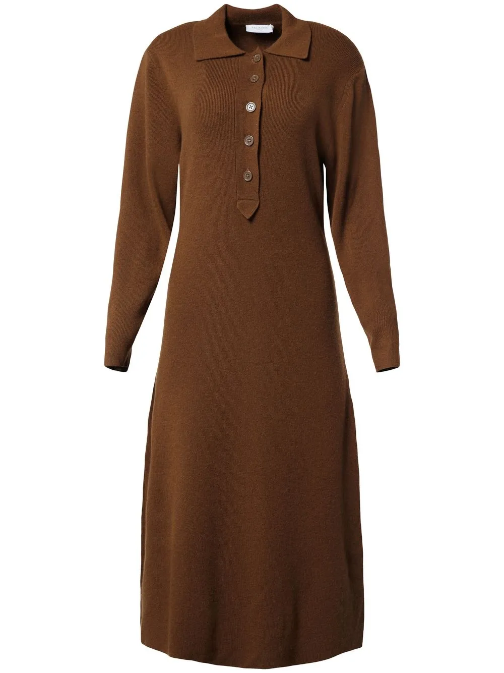 

Equipment Jeanna wool-cashmere midi dress - Brown