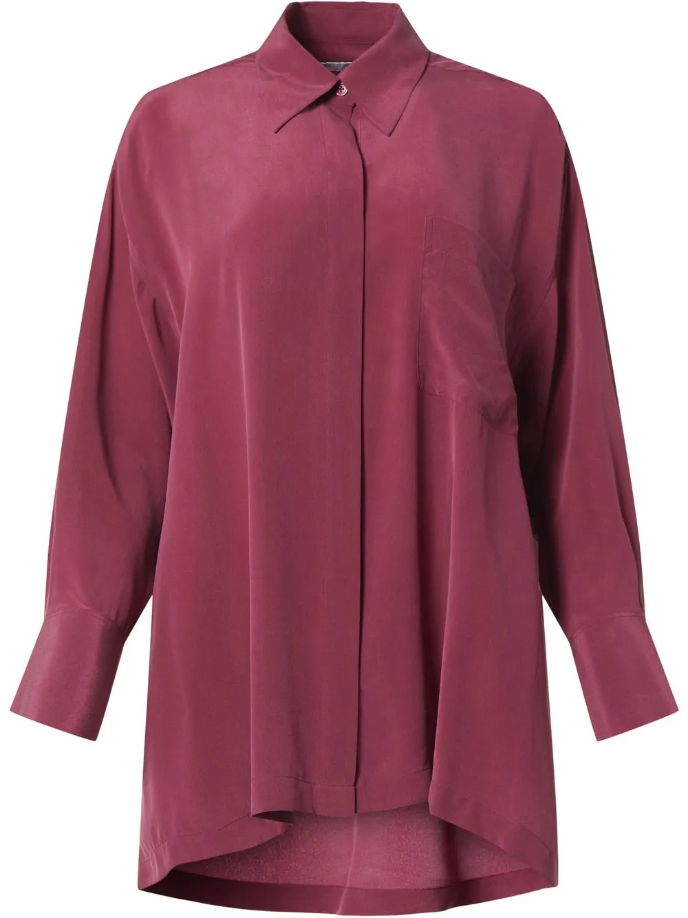 

Equipment camisa de seda Emile - Rosado