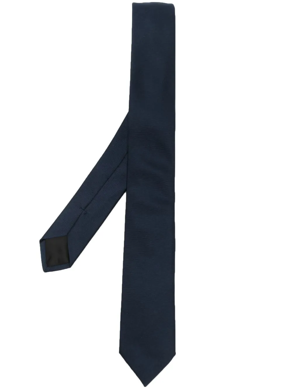 

Givenchy logo-plaque silk tie - Blue