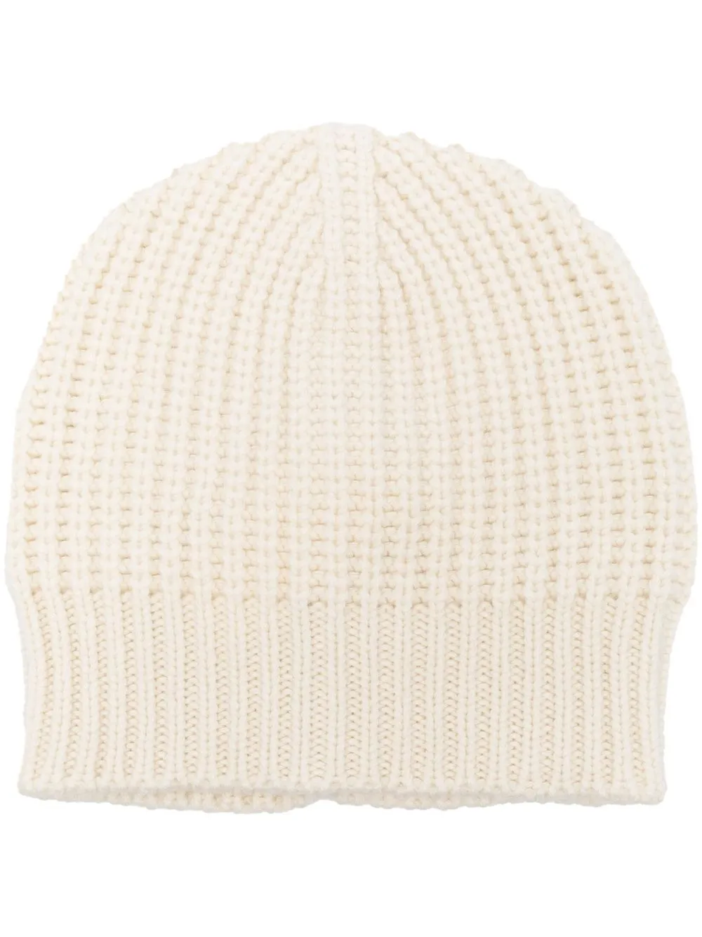 

Ma'ry'ya ribbed-knit cashmere beanie - White