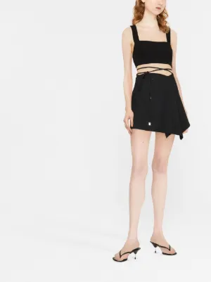 ワンピース THE ATTICO Women Mid Skirts 250WCA00348 KWS006PR 001 WHITE The Attico Skirts | FARFETCH US