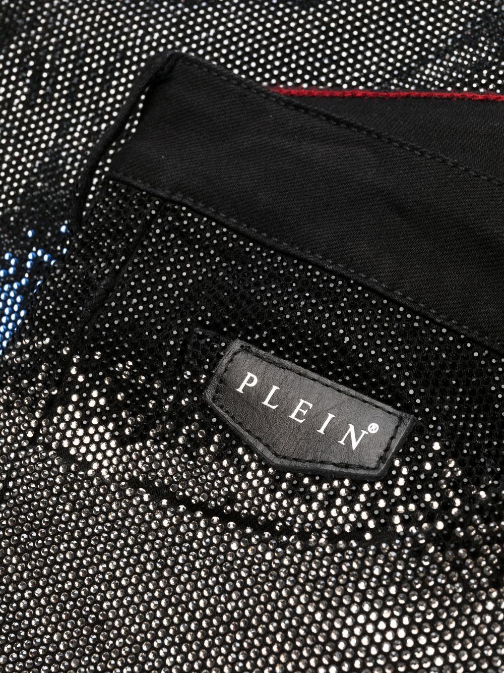 Philipp Plein gradient crystal-embellished jeans Men