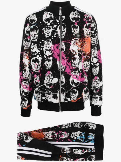 Philipp Plein skull print tracksuit