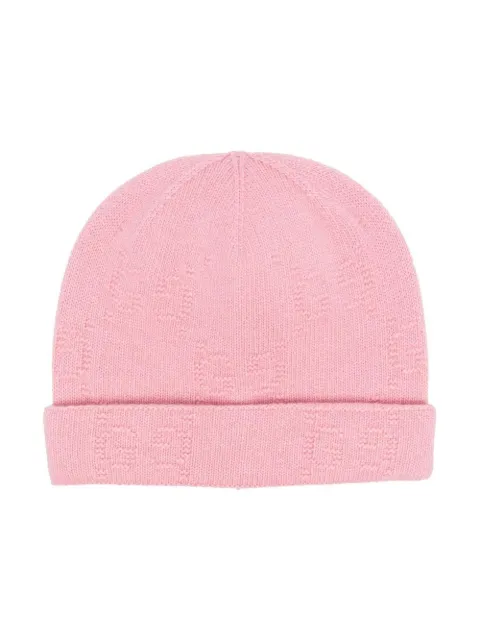 Gucci Kids logo knit beanie